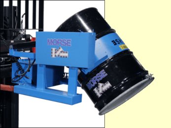 Forklift Attachment with battery power tilt