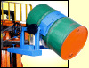 Forklift attachment to lift and pour drum up to 1500 Lb.