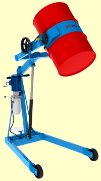 Hydra-Lift drum carrier with electric powered drum lift - model 400A-72-120