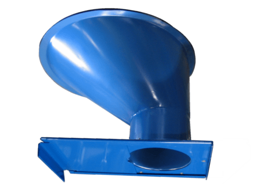 Model # 5-SG-90-23 Asymmetric Drum Cone with slide gate valve