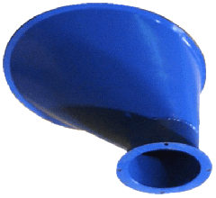 Custom asymmetric drum cone