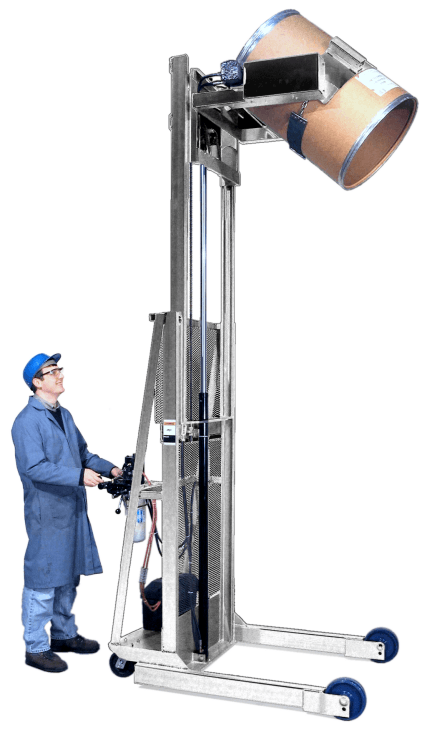 Custom Stainless Steel Vertical-Lift Drum Pourer