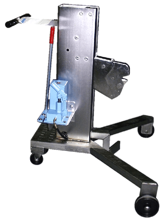 Custom stainless steel drum palletizer 