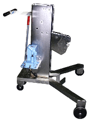 Custom drum transporter / palletizer made of type 304 stainless steel