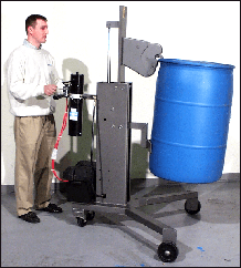 Custom drum mover / palletizer