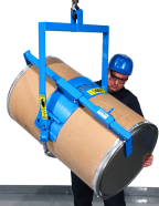 drum carrier with Bracket Assembly Option for fiber drum