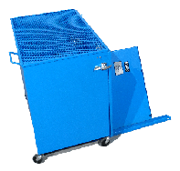 Enclosure with Safety Interlock for Single Can Tumbler