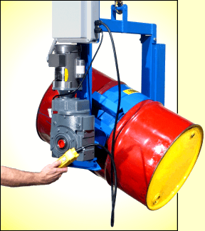 Power Tilt Kontrol-Karrier with AC power drum tilt