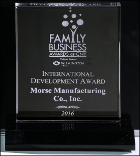 Morse Family Business Award