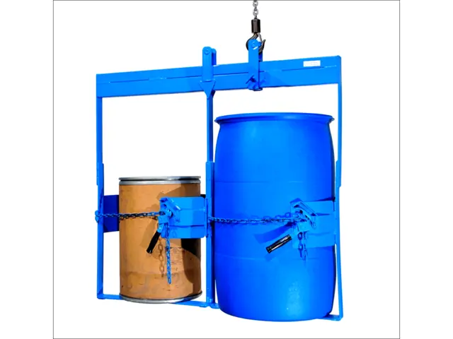 Below-Hook Two Drum Lifter with under drum support